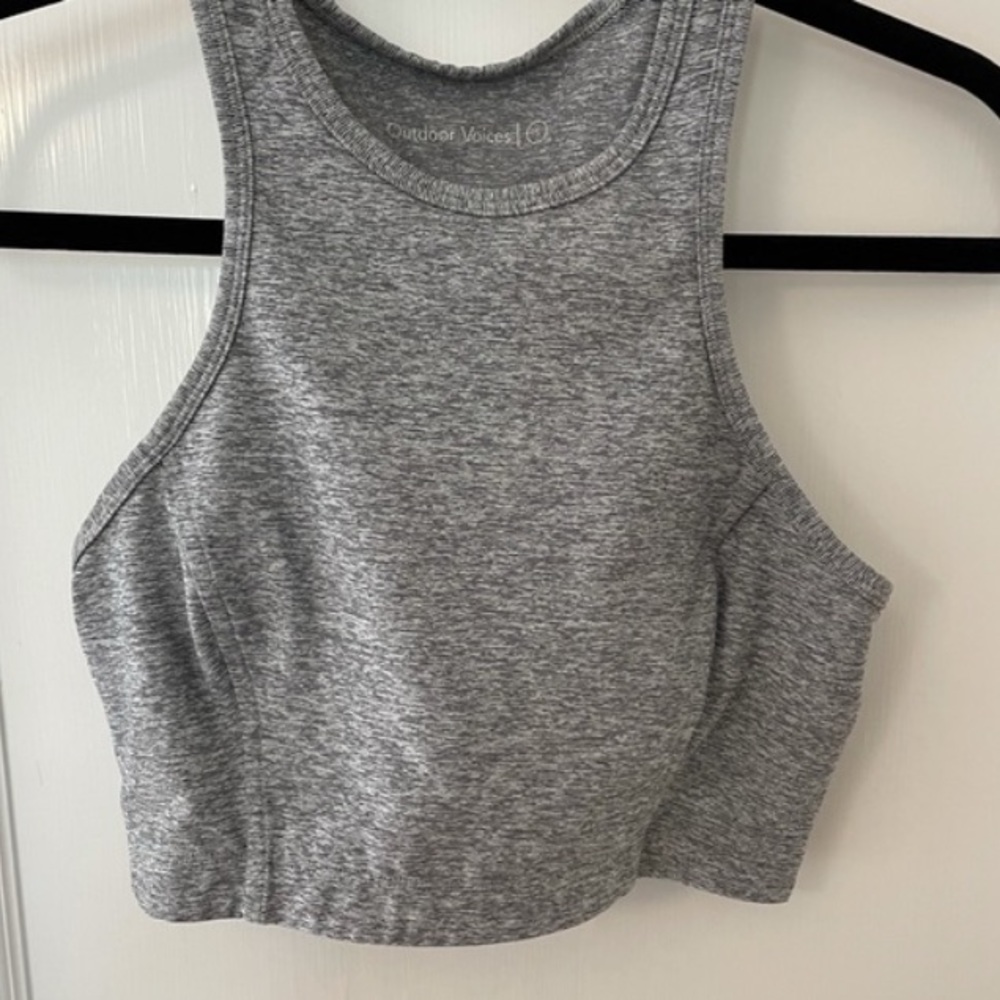 Outdoor Voices Athena Crop - Gray